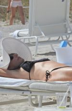 BETHENNY FRANKEL in Bikini at a Beach in Miami 03/30/2018