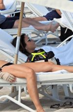 BETHENNY FRANKEL in Bikini at a Beach in Miami 03/30/2018