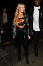 BETSY-BLUE ENGLISH Arrives at Mahiki Nightclub in Kensington 03/30/2018