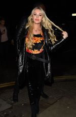 BETSY-BLUE ENGLISH Arrives at Mahiki Nightclub in Kensington 03/30/2018