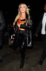 BETSY-BLUE ENGLISH Arrives at Mahiki Nightclub in Kensington 03/30/2018