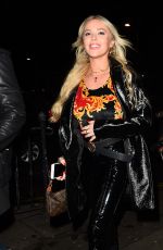 BETSY-BLUE ENGLISH Arrives at Mahiki Nightclub in Kensington 03/30/2018