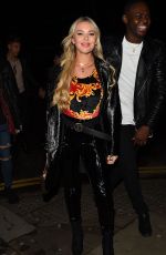 BETSY-BLUE ENGLISH Arrives at Mahiki Nightclub in Kensington 03/30/2018