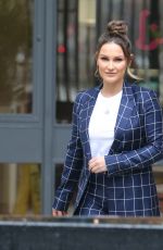 BILLIE and SAM FAIERS at ITV Studios in London 03/28/2018