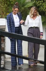 BILLIE and SAM FAIERS at ITV Studios in London 03/28/2018