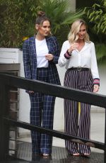 BILLIE and SAM FAIERS at ITV Studios in London 03/28/2018