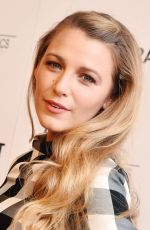 BLAKE LIVELY at Final Portrait Screening at Guggenheim Museim in New York 03/22/2018