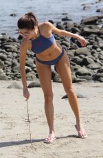 BLANCA BLANCO in Bikini on the Beach in Malibu 03/13/2018