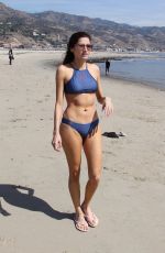 BLANCA BLANCO in Bikini on the Beach in Malibu 03/13/2018