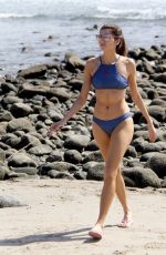 BLANCA BLANCO in Bikini on the Beach in Malibu 03/13/2018