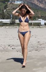 BLANCA BLANCO in Bikini on the Beach in Malibu 03/27/2018