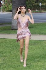 BLANCA BLANCO on the Set of a Photoshoot in Beverly Hills 03/02/2018