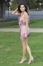 BLANCA BLANCO on the Set of a Photoshoot in Beverly Hills 03/02/2018