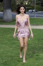 BLANCA BLANCO on the Set of a Photoshoot in Beverly Hills 03/02/2018