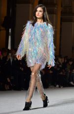 BLANCA PADILLA at Balmain Fashion Show at Paris Fashion Week 03/02/2018