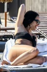 BRE TIESI in Bikini at a Beach in Miami 03/15/2018