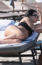 BRE TIESI in Bikini at a Beach in Miami 03/15/2018