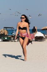 BRE TIESI in Bikini at a Beach in Miami 03/15/2018