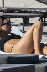 BRE TIESI in Bikini at a Beach in Miami 03/15/2018