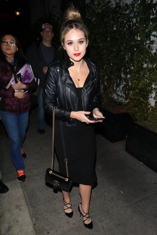 BREC BASSINGER at Avenue Nightclub in Hollywood 03/15/2018