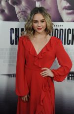 BREC BASSINGER at Chappaquiddick Premiere in Los Angeles 03/28/2018