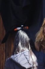 BRIE LARSON at Captain Marvel Set in Los Angeles 03/29/2018