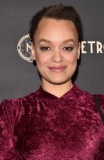 BRITNE OLDFORD at Metrograph 2nd Anniversary Party in New York 03/22/2018