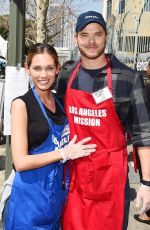BRITTANY GONZALEZ at Los Angeles Mission Easter Celebration 03/30/2018