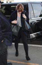 BRYCE DALLAS HOWARD Arrives at LAX Airport in Los Angeles 03/18/2018