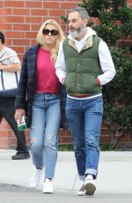 BUSY PHILIPPS and Marc Silverstein Out Shopping in Beverly Hills 03/20/2018