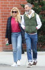 BUSY PHILIPPS and Marc Silverstein Out Shopping in Beverly Hills 03/20/2018