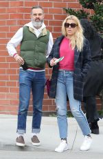BUSY PHILIPPS and Marc Silverstein Out Shopping in Beverly Hills 03/20/2018