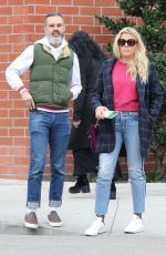 BUSY PHILIPPS and Marc Silverstein Out Shopping in Beverly Hills 03/20/2018