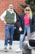 BUSY PHILIPPS and Marc Silverstein Out Shopping in Beverly Hills 03/20/2018