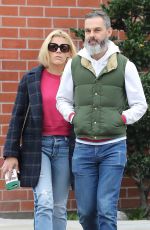 BUSY PHILIPPS and Marc Silverstein Out Shopping in Beverly Hills 03/20/2018