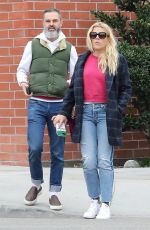 BUSY PHILIPPS and Marc Silverstein Out Shopping in Beverly Hills 03/20/2018
