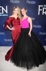CAISSIE LEVY at Frozen Musical Opening Night in New York 03/20/2018
