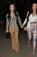 CALLY JANE BEECH and KADY MCDERMOTT at Roka Restaurant in London 03/22/2018