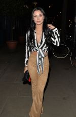 CALLY JANE BEECH and KADY MCDERMOTT at Roka Restaurant in London 03/22/2018