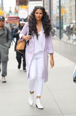 CAMILA ALVES Out and About in New York 03/28/2018
