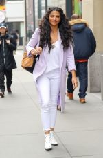 CAMILA ALVES Out and About in New York 03/28/2018