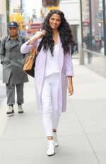 CAMILA ALVES Out and About in New York 03/28/2018