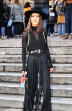 CAMILA COELHO at Elie Saab Show at Paris Fashion Week 03/03/2018