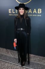 CAMILA COELHO at Elie Saab Show at Paris Fashion Week 03/03/2018