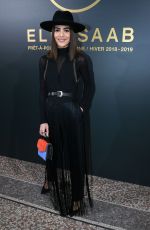 CAMILA COELHO at Elie Saab Show at Paris Fashion Week 03/03/2018