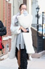 CANDICE SWANEPOEL Out and About in New York 03/19/2018