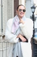 CANDICE SWANEPOEL Out and About in New York 03/19/2018