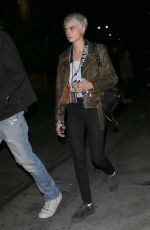 CARA DELEVINGNE Arrives at Fonda Theater at The Darkness Concert in Hollywood 03/30/2018