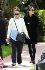 CARA SANTANA Leaves Beverly Hills Hotel 03/18/2018