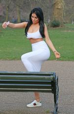 CARLA HOWE at Hyde Park in London 03/21/2018